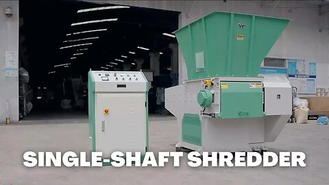 P260 Single-shaft shredder (explainer video)