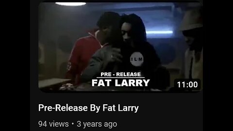 Pre-Release By Fat Larry