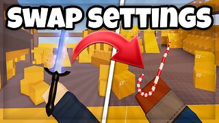 I SWAPPED Settings With My Friend... (Roblox Arsenal)