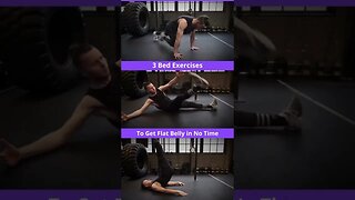 3 Bed Exercises to Get Flat Belly in No Time