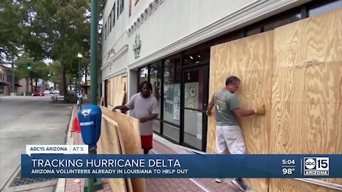 Arizona volunteers already in Louisiana to help in Hurricane Delta