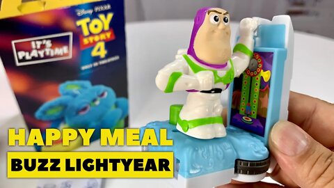 McDonald's Happy Meal Toy Story 4 Buzz Lightyear Toy Unboxing