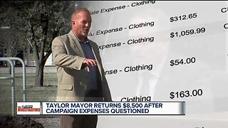 Taylor Mayor returns $8,500 after campaign expenses questioned