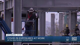Workers concerned about potential COVID-19 exposure on the job