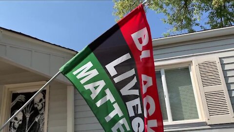 Denver man gets racist postcard in mail he says for displaying Black Lives Matter flag at home