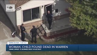 Woman and child found dead in Warren