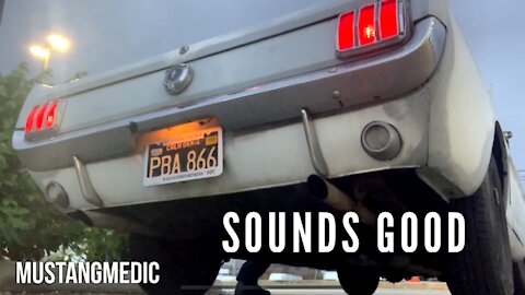 The sound of a 302 in a 65 Mustang