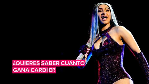 Cardi B colecciona billetes este verano