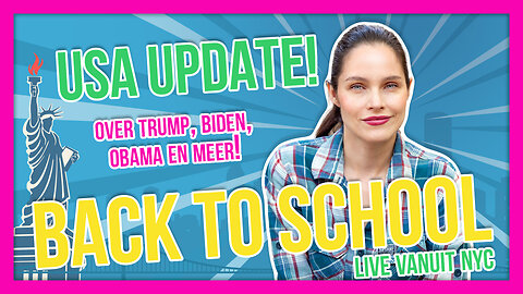 BACK TO SCHOOL- LONNEKE TALKS USA