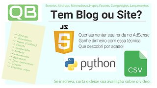 CanalQb - JavaScript - Engajamento de Blog ou site usando gadget