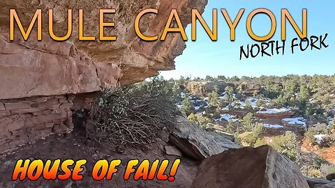 North Fork Mule Canyon [House of Fail] - Bears Ears National Monument (Shash Jaa Unit)