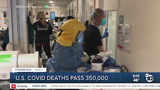 US COVID-19 deaths pass 350,000