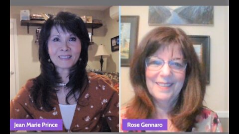 Guest Artist Rose Gennaro on "Inspired Blessings with Jean Marie Prince."