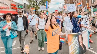 AOC, Schumer, Many More New York Pols Speak, March at Queens Pride Parade & Multicultural Festival