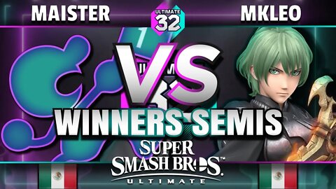 ULTIMATE 32 - SSG | Maister (Game & Watch) vs. T1 | MkLeo (Byleth) - Smash Ultimate Winners Semis