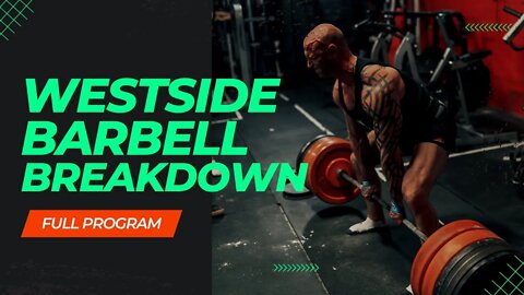 Westside Barbell Training Program