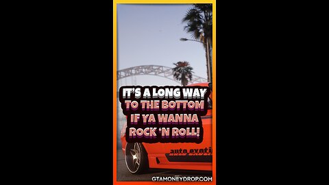 It's a long way to the bottom if ya wanna rock 'n roll! #gtav #gtawin