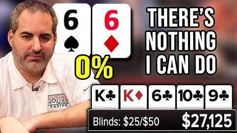 What Can I Do? Full House vs. Full House | Poker Hand of the Day presented by BetRivers