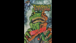 Neil Gaiman's Teknophage -- Review Compilation (1995, Tekno Comix)