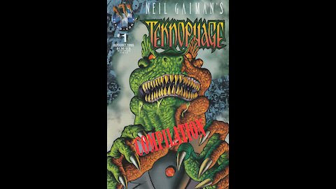 Neil Gaiman's Teknophage -- Review Compilation (1995, Tekno Comix)