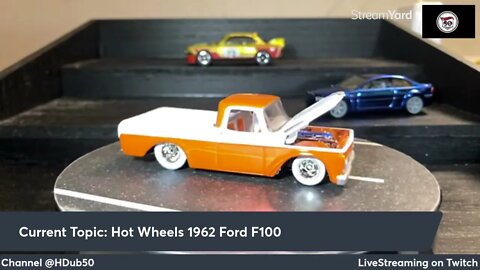 Hot Wheels 1962 RLC Exclusive Ford F100 Creamesicle