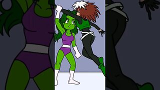She-Hulk simulation vs. Rogue | Avengers vs. X-Men