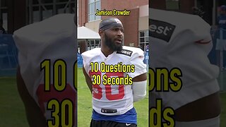 He Really Said VICTOR CRUZ 😂 #shorts #nfl #questions #timer #football #sports