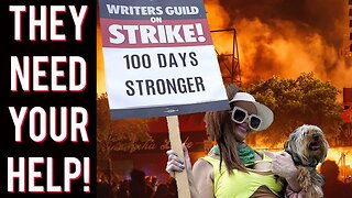 Hollywood writers are BEGGING people to support the strike! SALTY people won't cancel their Netflix!