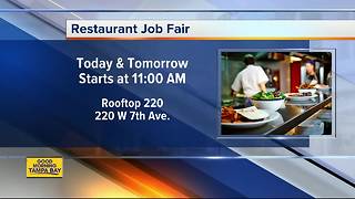 Tampa-based restaurant company hosting job fair to fill jobs at 3 new restaurant/bar concepts