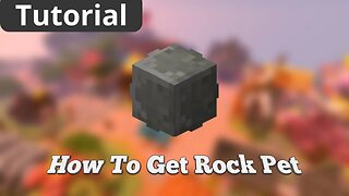 How To Get ROCK PET in Hypixel Skyblock