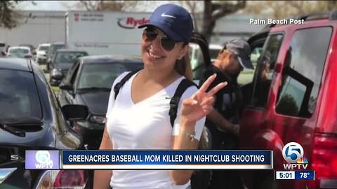 Greenacres baseball mom killed in nightclub shooting
