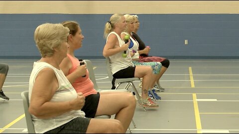 A North Port woman creates a fitness class that doesn't hurt your joints