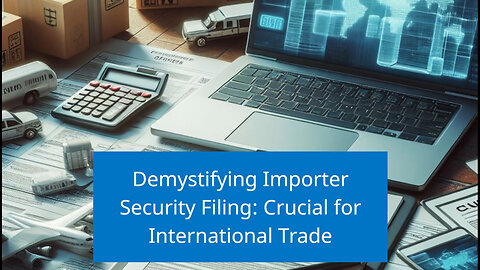 Mastering Importer Security Filing: Navigating the Customs Clearance Process