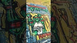 Teenage Mutant Ninja Turtles Action Figure Painting