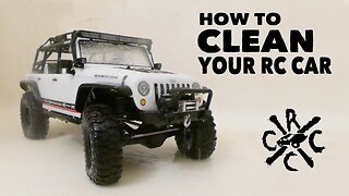 How I Clean My RC Cars