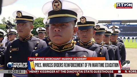 Pres. Marcos leads graduation of world-class mariners