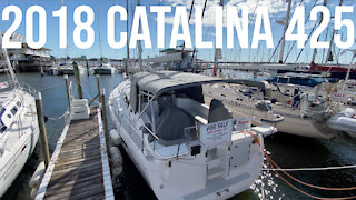 2018 Catalina 425 Sailboat Walkthrough