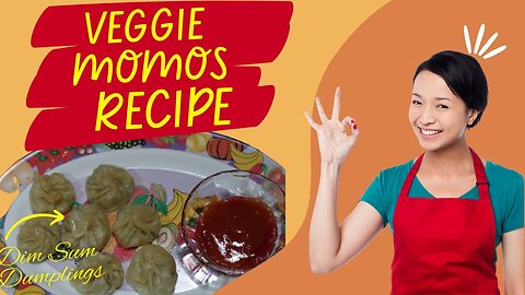 Veg Steamed Momos Recipe | Dim Sum Dumplings | Street Food Vegetarian Special | Chattpata Rangeen