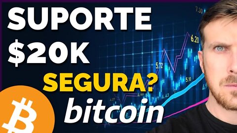 BITCOIN EM SUPORTE: SEGURA?