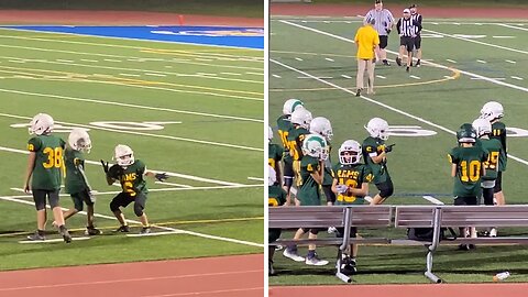 12-year-old boy enjoys the moment by dancing like nobody's watching