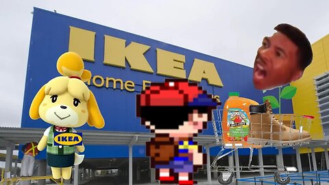 LTG Gets Clobbered By IKEA Store Owner Isabelle And Screams [CAMERA OFF MIC MUTED Reupload]