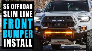 SSO Full Plate Bumper INSTALL | 2020 TACOMA