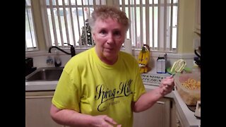 Grandma Shows How to Make Macaroni Salad