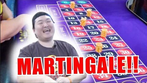 🔥MARTINGALE?!🔥 15 Spin Roulette Challenge - WIN BIG or BUST #12