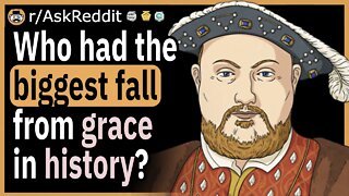 Who had the biggest fall from grace in history?