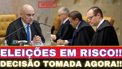 BOMBA!! ELEIÇÕES EM RISCO!! STF TOMA DECISÃO!! O PIOR ACONTECEU...