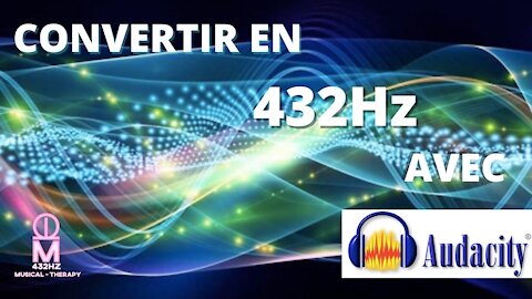 Convertir en 432Hz en utilisant AUDACITY