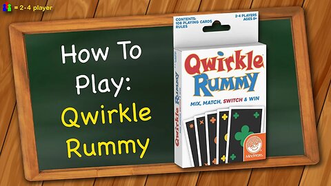 How to play Qwirkle Rummy