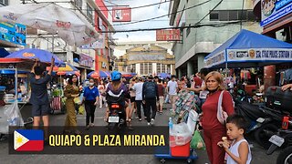 Walking Tour - Quiapo Church & Plaza Miranda