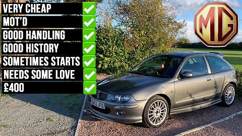 What's the worst car you can buy with an MOT for £500? Is it this MG ZR?